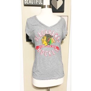 Chicago Blackhawks V-Neck Tee